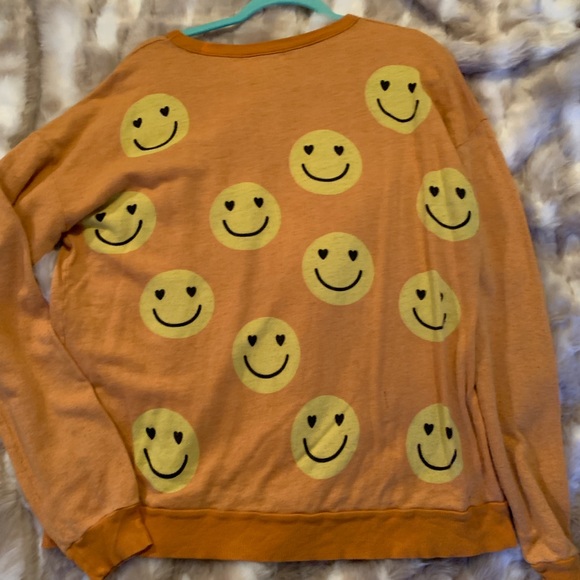 Wildfox All Smiles barefoot gold sweater sz XS - Picture 5 of 8